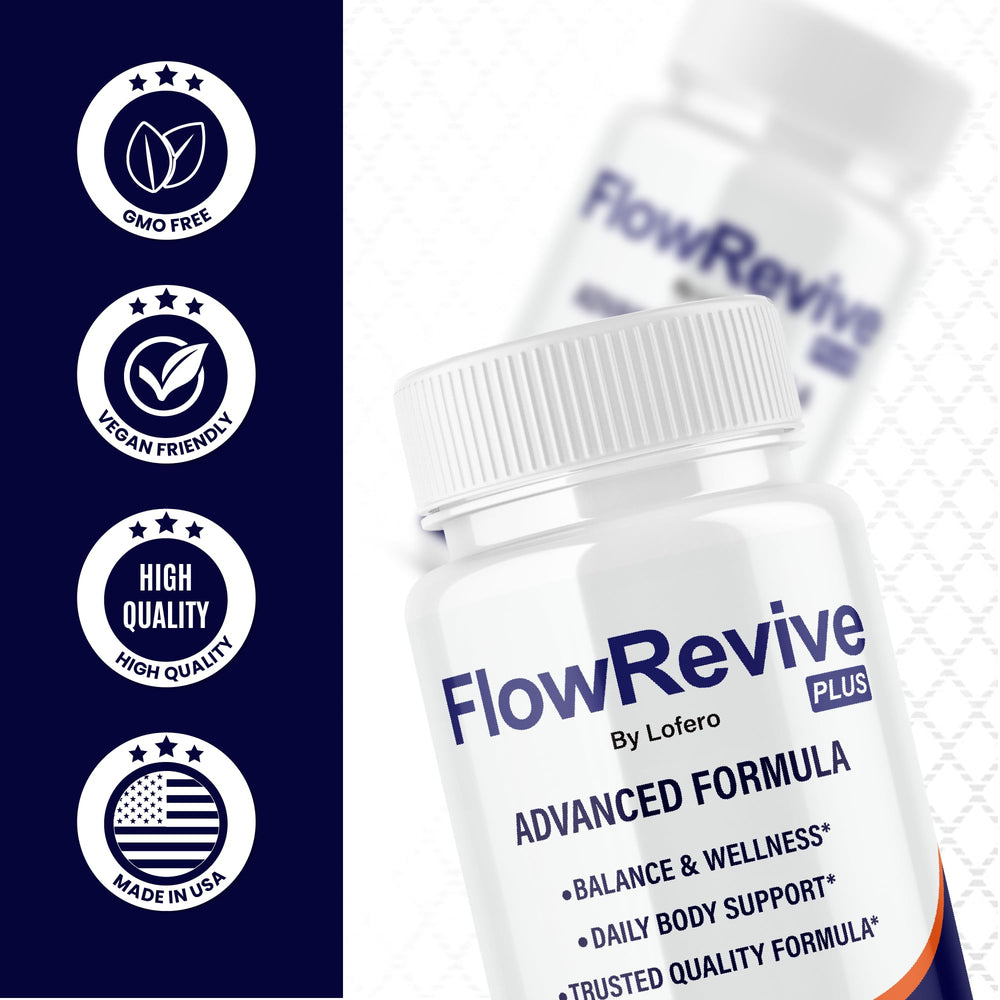 Lofero FlowRevive bottle pour-spout shows convenient daily use.