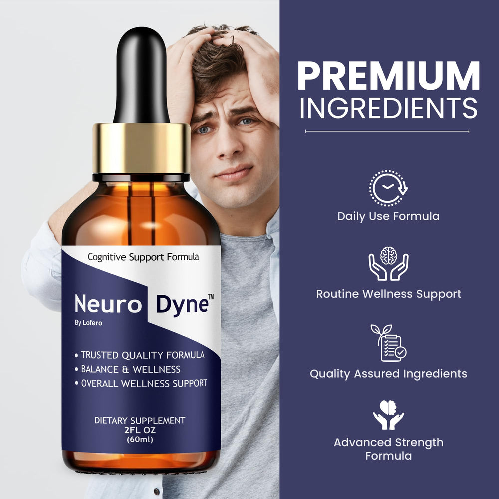 Label closeup shows ingredients for daily brain health