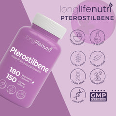 LongLifeNutri capsules beside glass of water for easy intake