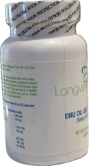 Longview Farms daily supplement routine arrangement with capsules.