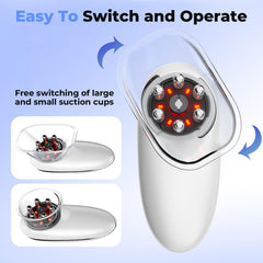 Longzhuo 3-in-1 body sculpting control panel demonstrates easy mode selection.