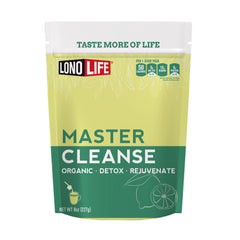 LonoLife Master Cleanse Lemonade Diet tub with organic ingredients for a reset routine