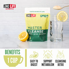 LonoLife product display emphasizing gluten-free and natural flavors for convenience