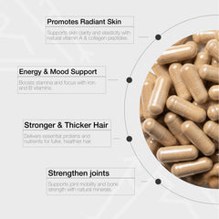Lonvera capsules in hand demonstrate simple, convenient daily supplementation.
