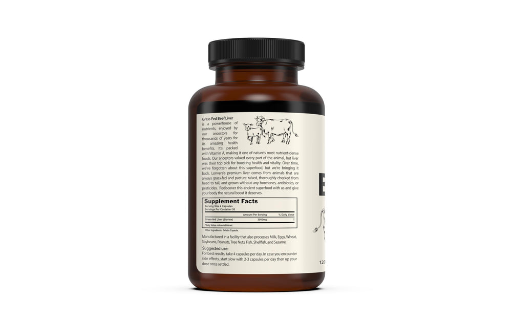 Lonvera liver capsules product shot communicates consistency and quality you can trust