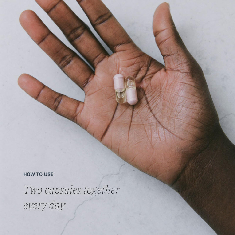 LOONI Balance Beam capsules ready to take daily for mood support.