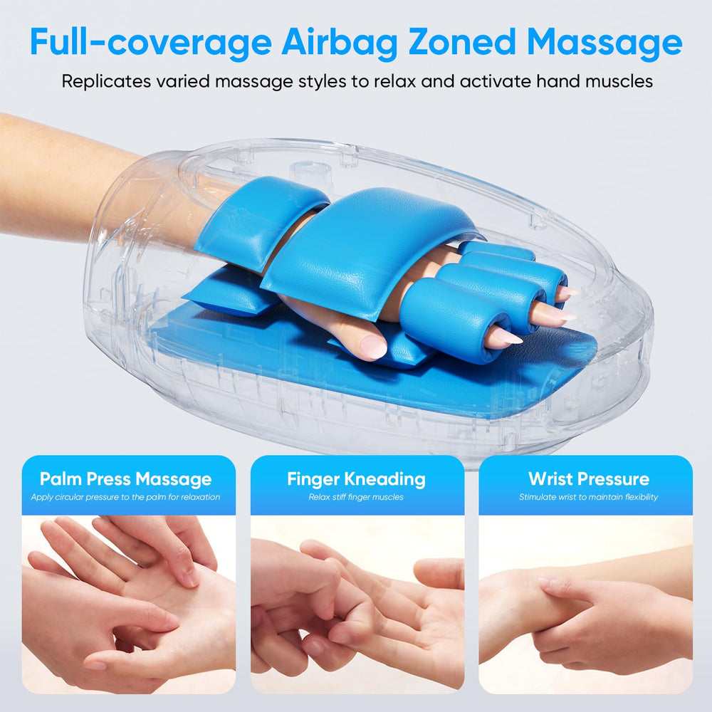 LORESJOY intermittent negative pressure cycles for hand circulation