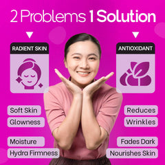 Losoki Ergo+ astaxanthin visual highlights vibrant skin hydration benefits