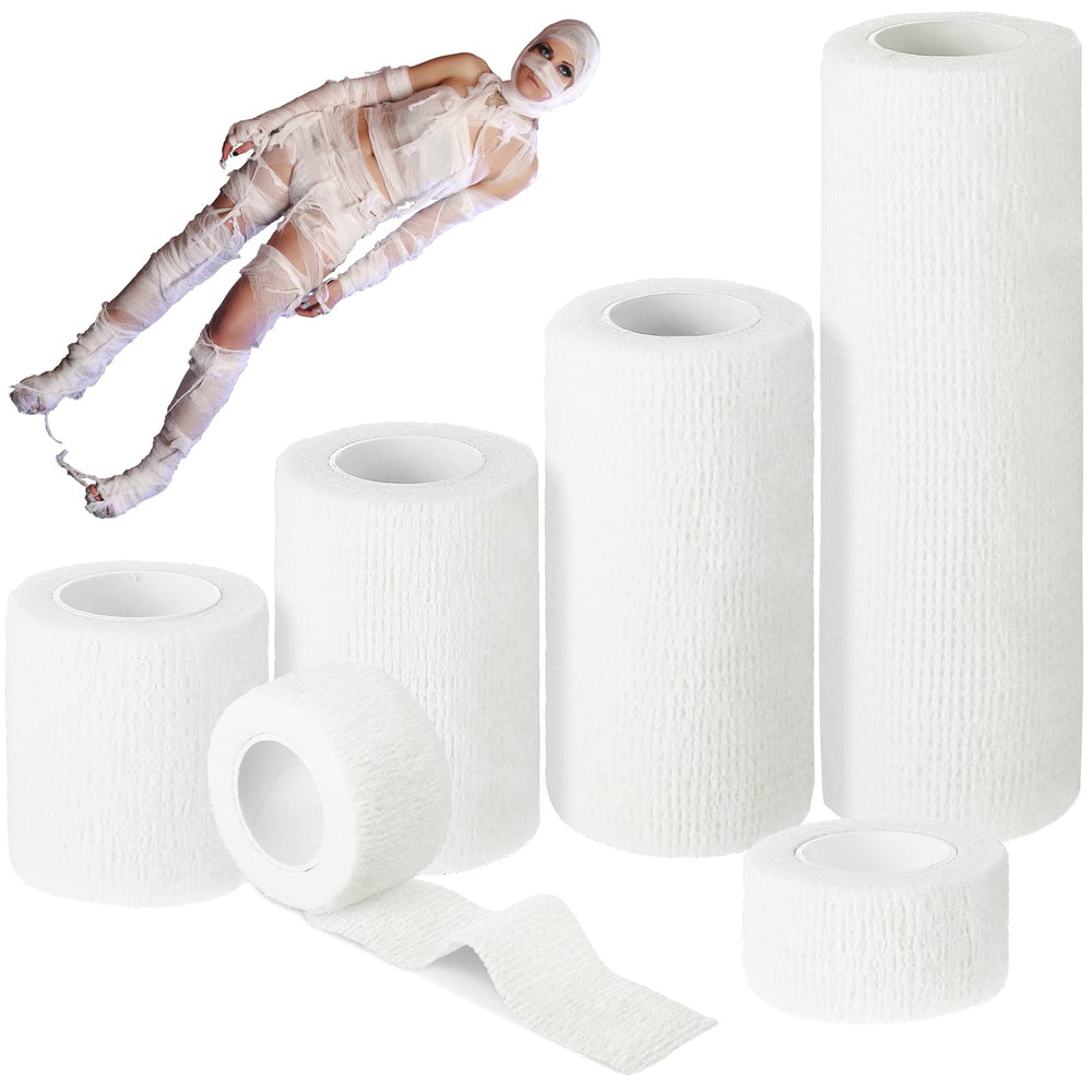 Lothee Halloween mummy bandage wrap for quick, secure cosplay looks.