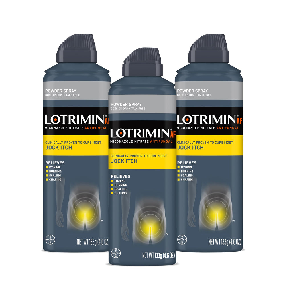 Lotrimin AF jock itch spray bottle for targeted relief