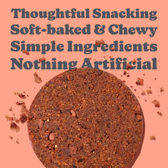 Love + Chew gluten-free pumpkin chocolate chip close-up with crumb texture.