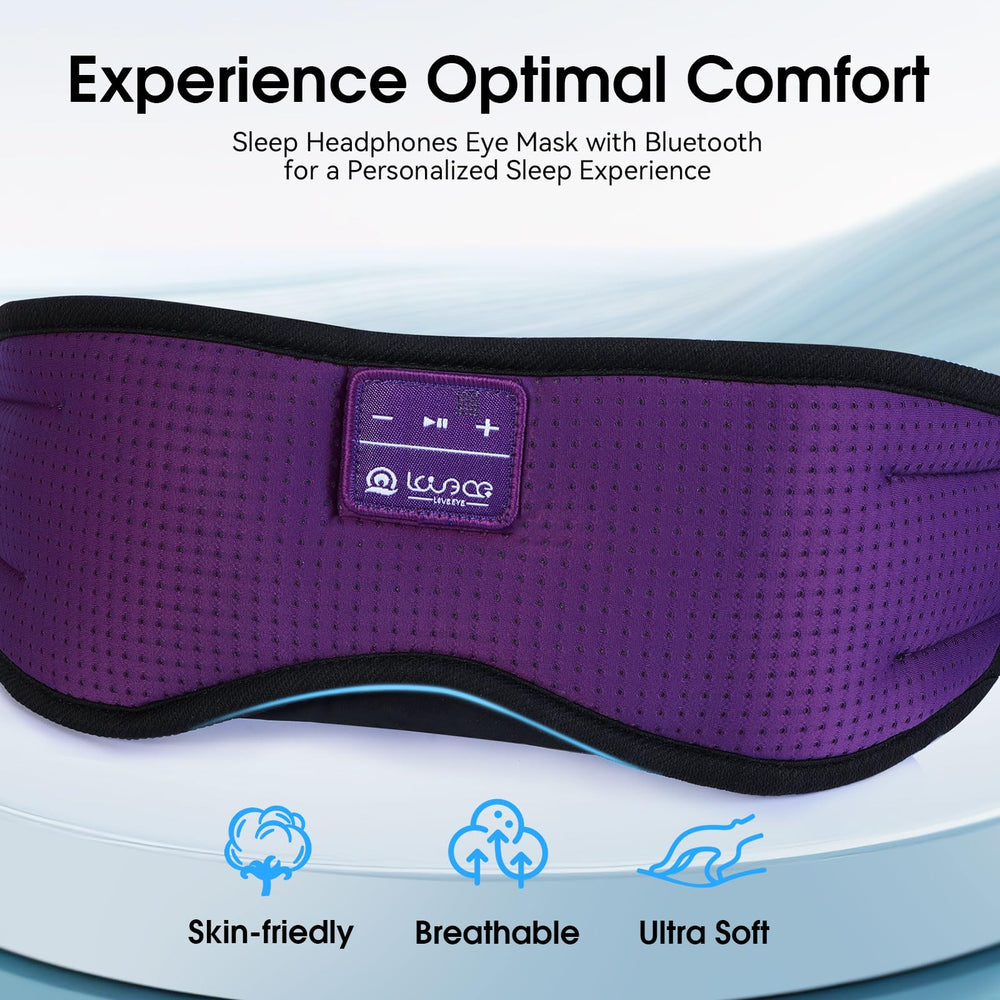 LOVE EYE mask blocks light around the nose area for total darkness