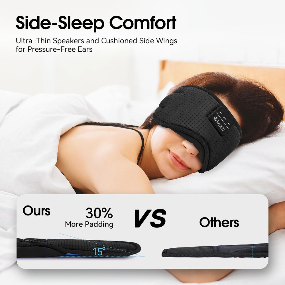 LOVE EYE sleep mask provides total blackout with improved light blocking