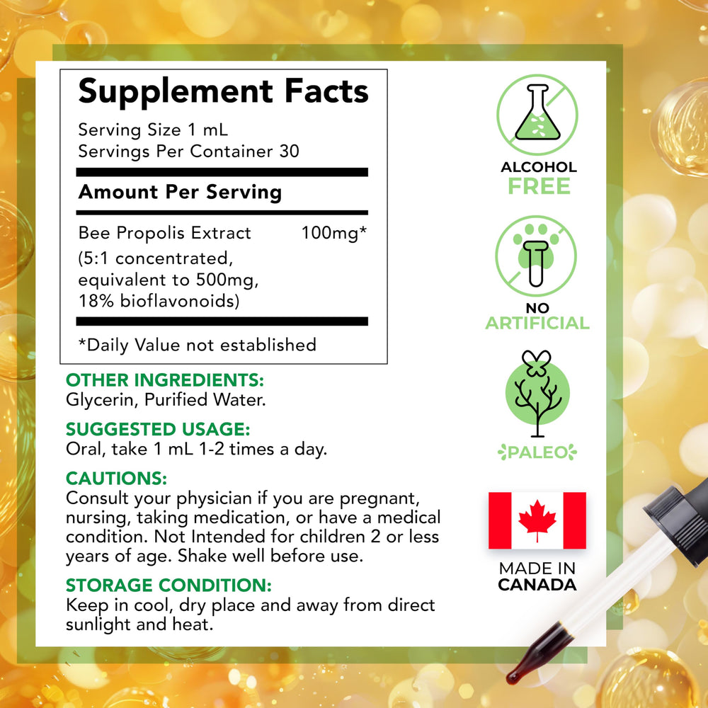 LOVITA Canadian sourcing badge on bottle signifying GMP-quality assurance
