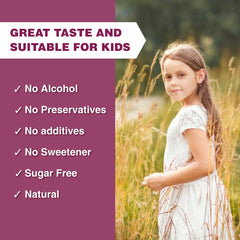 Label highlights elderberry and licorice blend and natural ingredients in LOVITA formula.