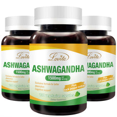 Lovita KSM-66 Ashwagandha bottle front for mood support