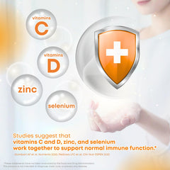LOVITA orange flavor effervescent tablet dissolving in cold water