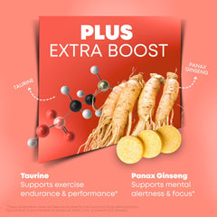 LOVITA passion-fruit fizz dissolves quickly for a refreshing beverage