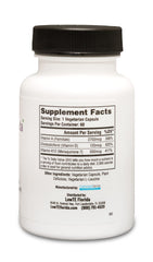 LowTE Florida ADK5 capsules on white background supporting bones and teeth
