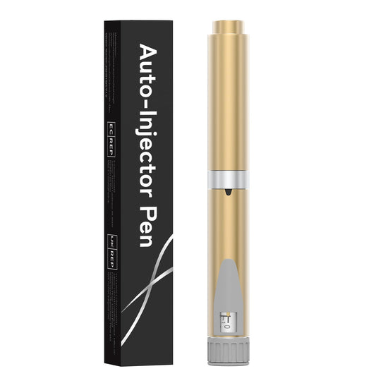 Lpzzsis reusable insulin pen with precision dosage dial for accurate peptide delivery.