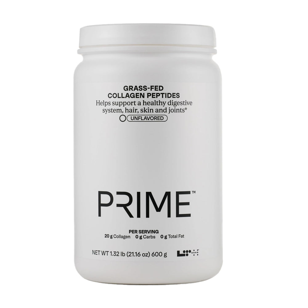 LTH Prime collagen peptides bottle front for joint support and skin health.