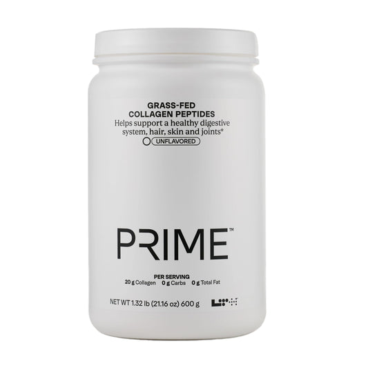 LTH Prime collagen peptides bottle front for joint support and skin health.