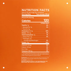 LTH Whey Protein vanilla shaker dispensing powder for post-workout refuel.