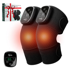 Ltnile Knee Massager with heat and vibration controls for personalized relief