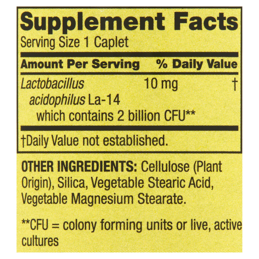 LUAL probiotic packaging showing low sodium per serving for mindful dieting.