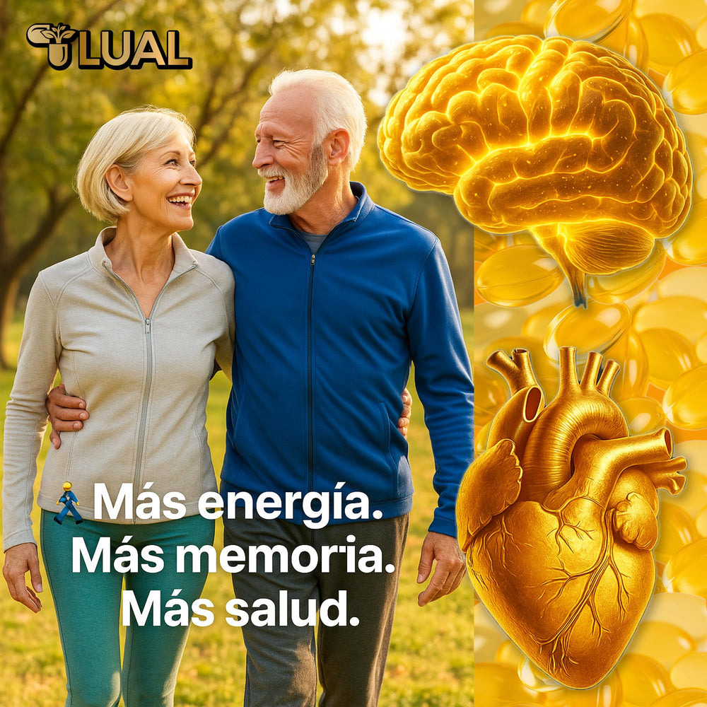 Travel-friendly LUAL Omega-3 bottle and packaging