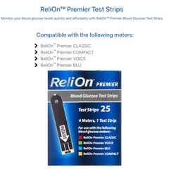 LUAL test strips 25-pack ready for quick glucose testing