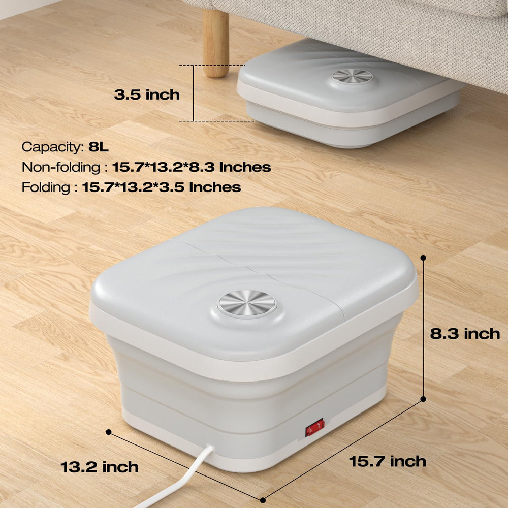 LUBBYGIM 1‑year warranty and 24/7 support for foot spa