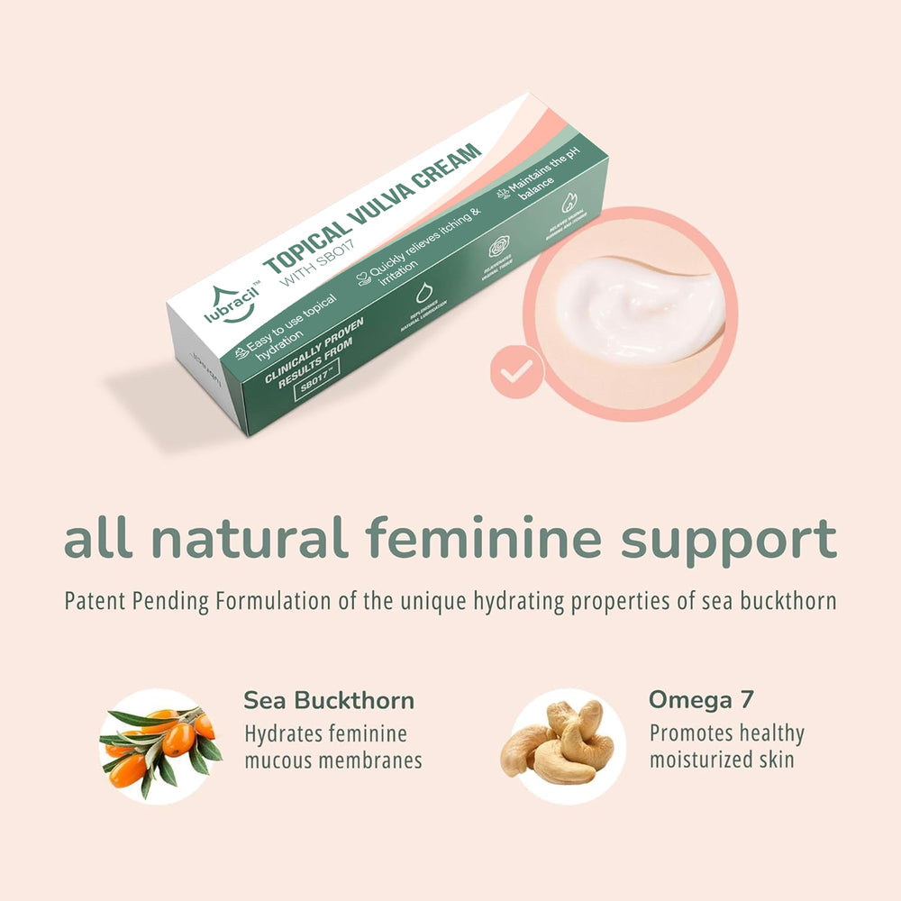 Lubracil non-greasy texture delivers fast absorption for daily care.