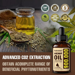 LUCKCHAN CO2 extraction process illustrated for full-spectrum potency.