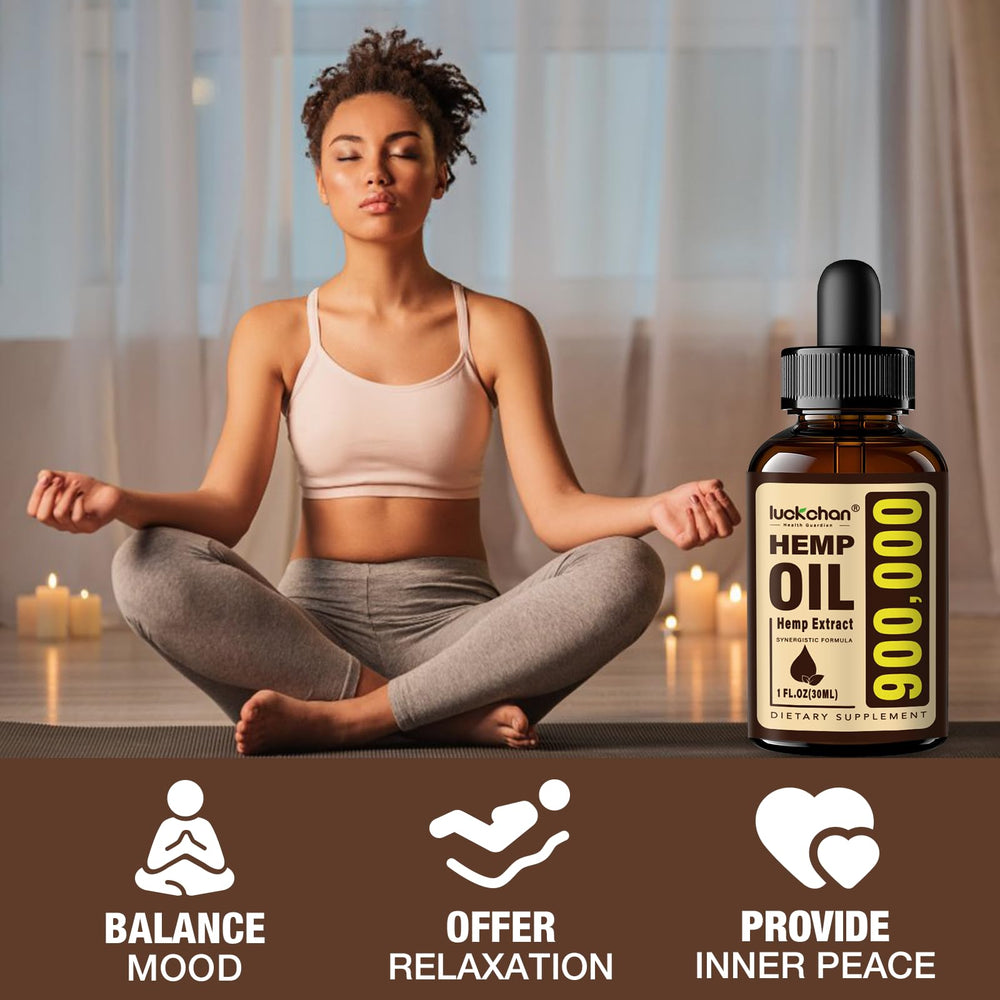 LUCKCHAN hemp oil 4-pack CO2 extraction preserves terpenes and nutrients.
