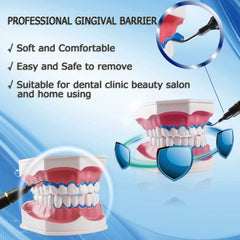 Luckin Smile gum protector gel pack of 10 for convenient whitening support.