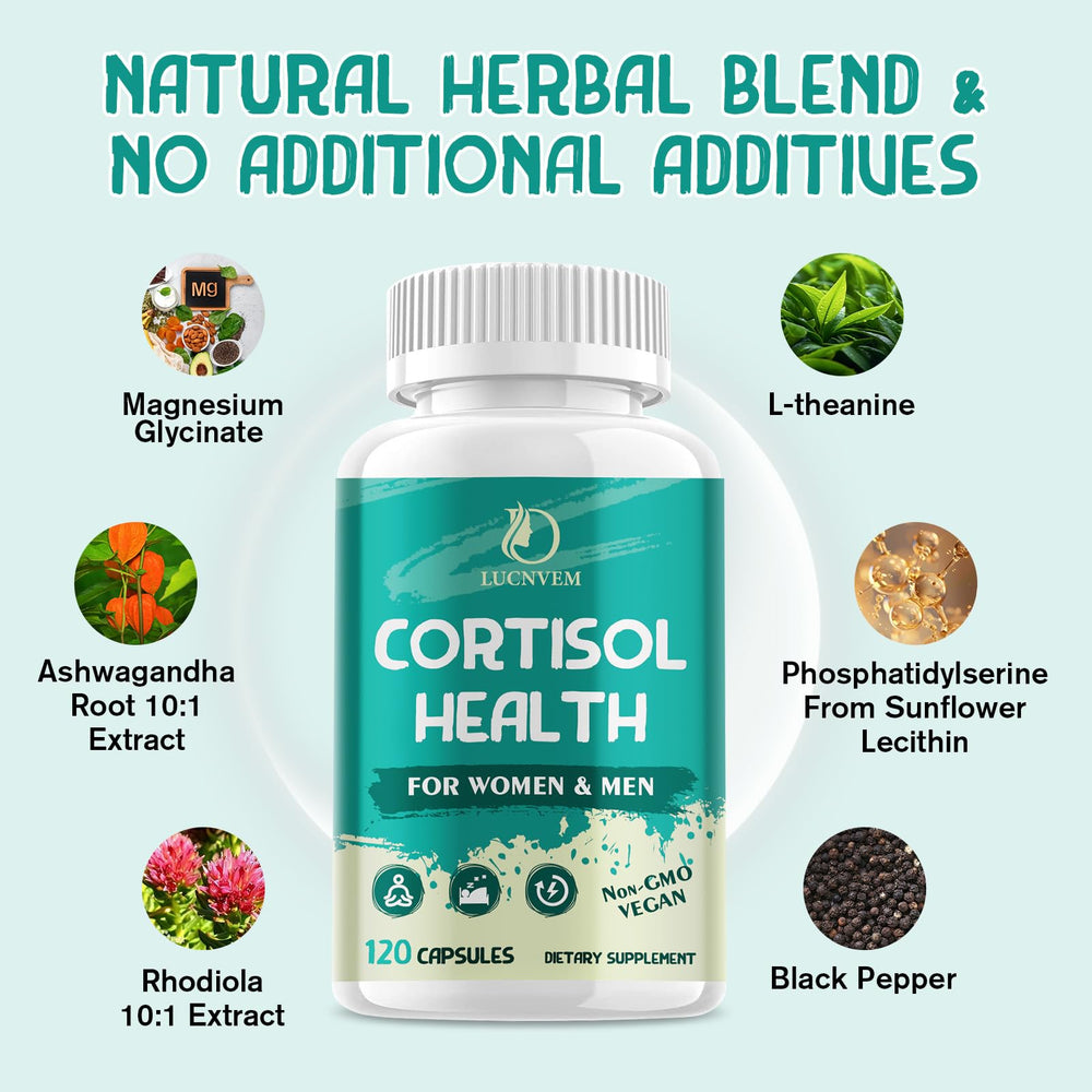 LUCNVEM capsules close-up for mood and sleep support.