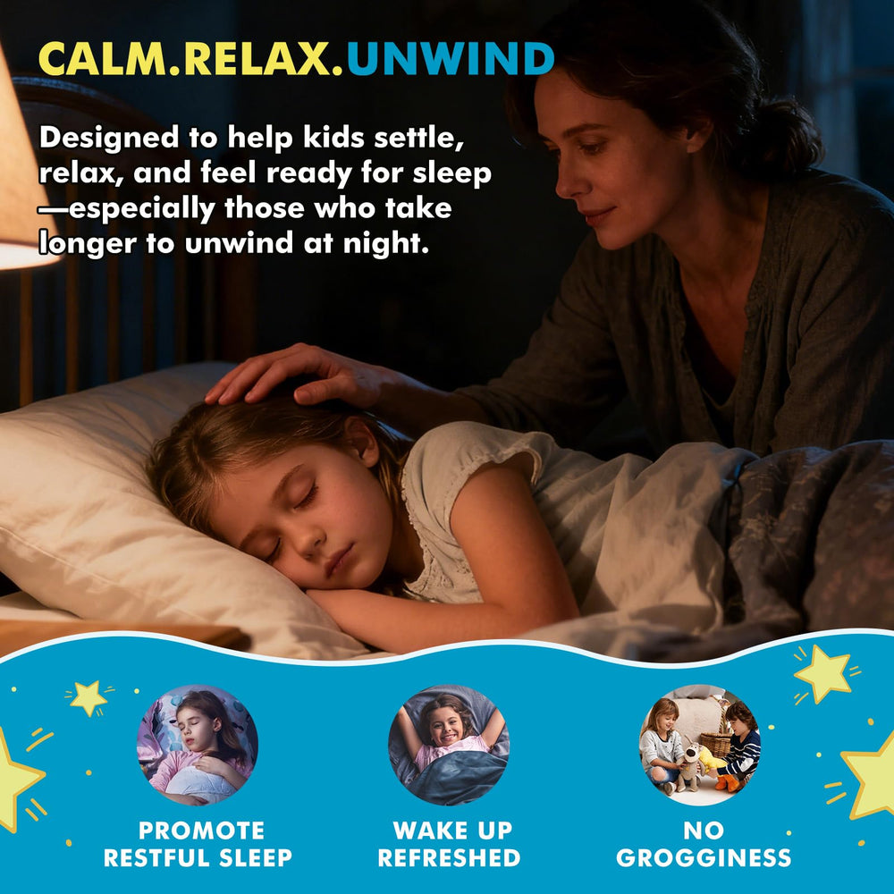 Gummies in mixed berry flavor, a sugar-free bedtime treat by LUCNVEM.