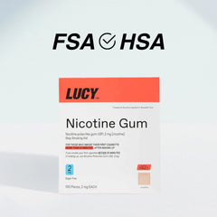 LUCY NRT fruit gum dispenser for convenient on demand support