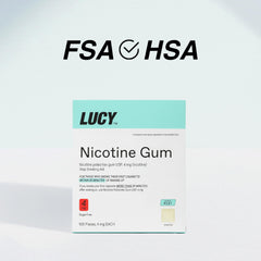 Close-up of the gum's smooth coated texture for easy chewing.