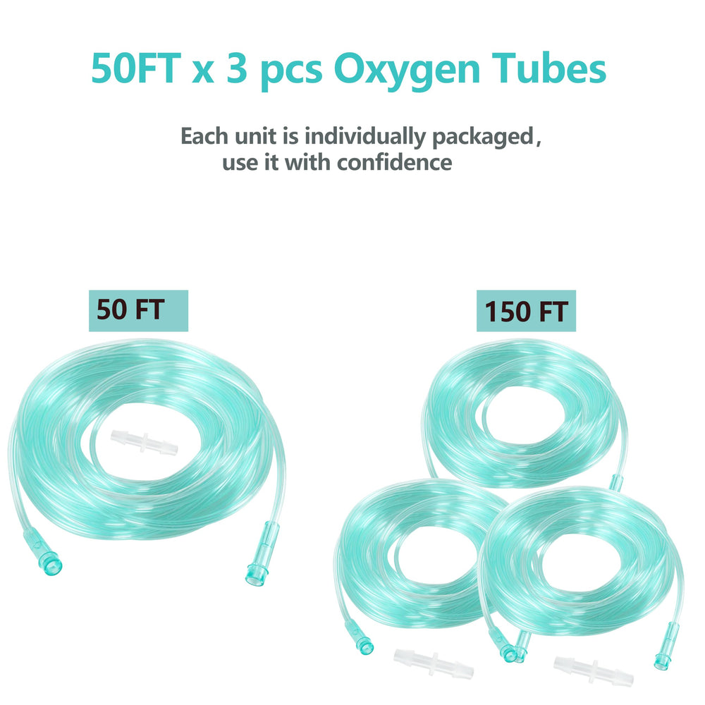 Luisddi crush-resistant tubing provides durable, reliable oxygen delivery during daily use.