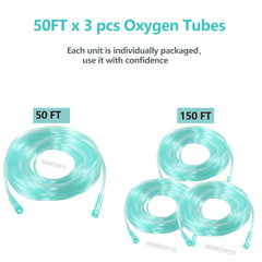Luisddi crush-resistant tubing provides durable, reliable oxygen delivery during daily use.