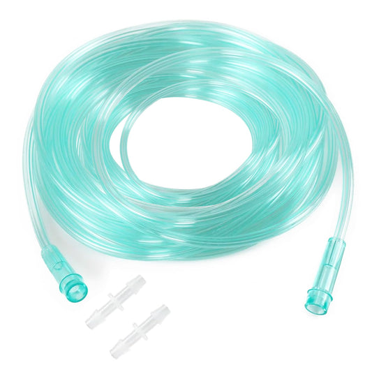 Luisddi Oxygen Tubing in green, 50 ft, extended reach for flexible home care.