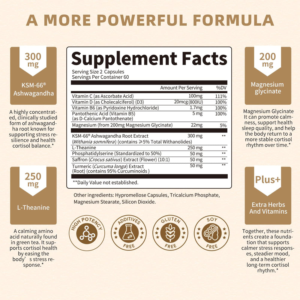 Lukaree 10-in-1 capsules closeup — premium blend visible.