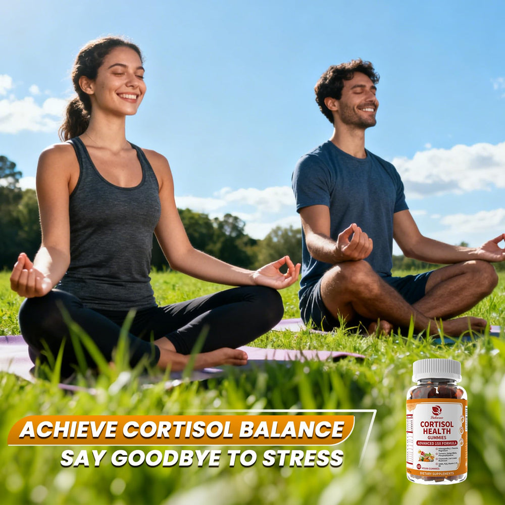 Lukaree Cortisol Supplements ingredients label lists Ashwagandha, magnesium, and more