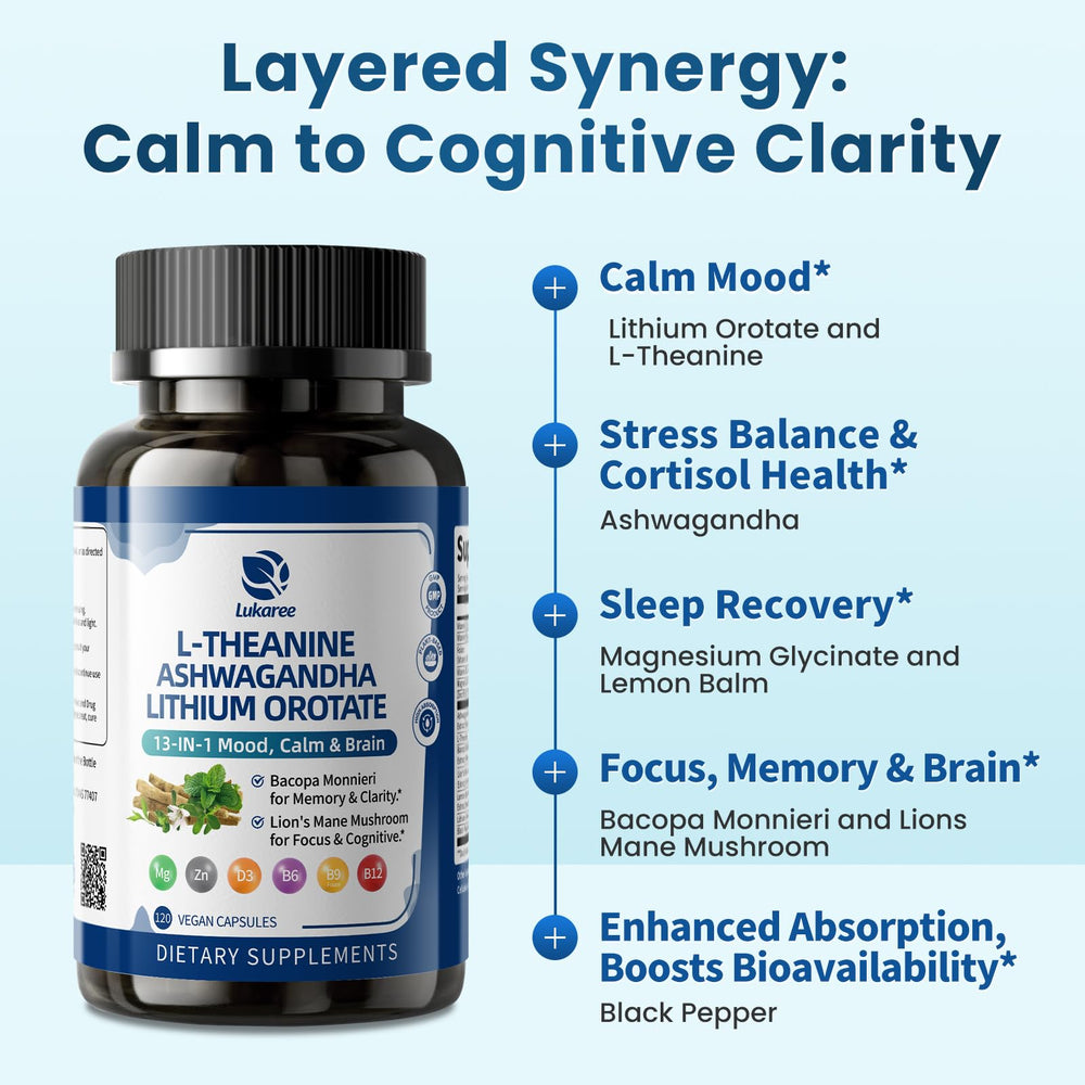 Lukaree Magnesium Glycinate aiding relaxation and restorative sleep