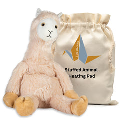lulumaia Sleepy Lama heating pad offers cozy warmth for cramps and comfort.
