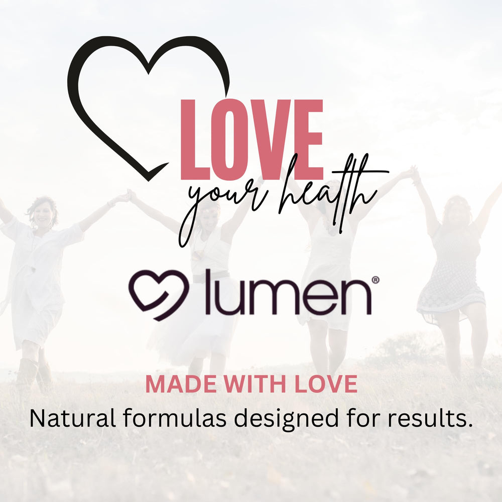 Lumen Naturals bottle on shelf, reliable protein support anytime.