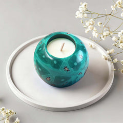 LumeTon artisanal spherical candle elevates home decor and gifting.