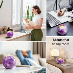LumeTon spherical design suits Thanksgiving and birthday celebrations with style.